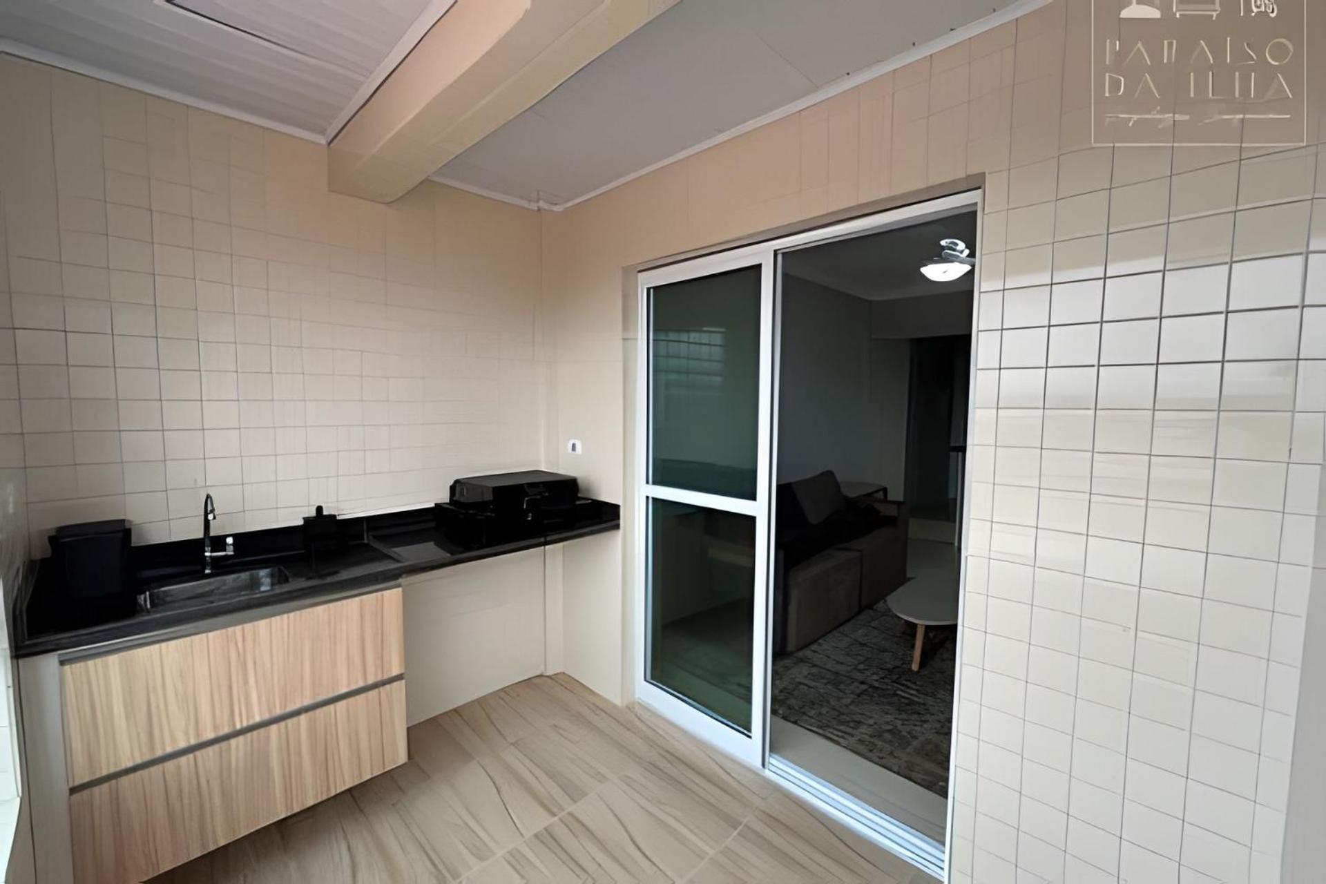 Apartamento Varanda E Churrasqueira Pe Na Areia Pg Praia Grande  Esterno foto