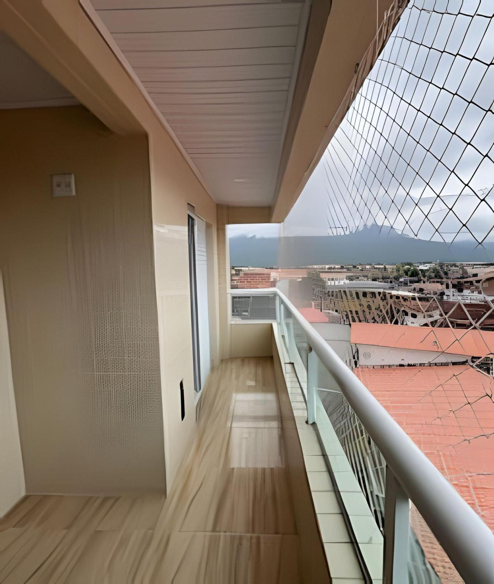 Apartamento Varanda E Churrasqueira Pe Na Areia Pg Praia Grande  Esterno foto